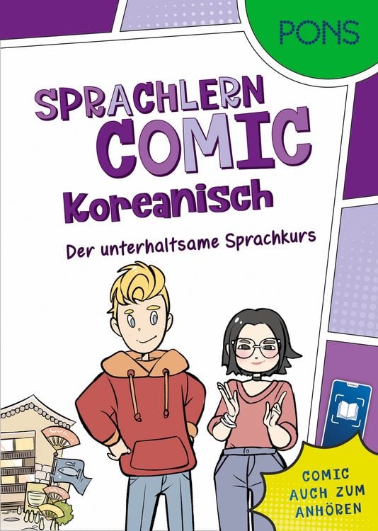 Produktbild: PONS Sprachlern-Comic Koreanisch