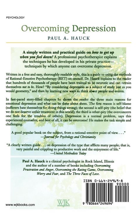 Produktbild: Overcoming Depression,