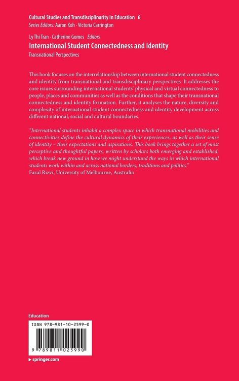 Produktbild: International Student Connectedness and Identity