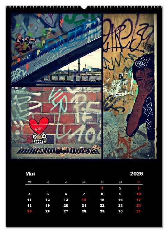 Produktbild: BERLIN / vertikal (Wandkalender 2026 DIN A2 hoch), CALVENDO Monatskalender