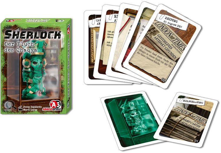 Produktbild: Sherlock - Der Fluch des Qhaqya (Spiel)