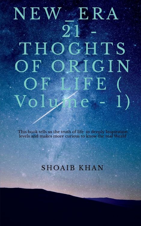 Produktbild: New_era 21 - Thoughts Of Origin Of Life (volume - 1)