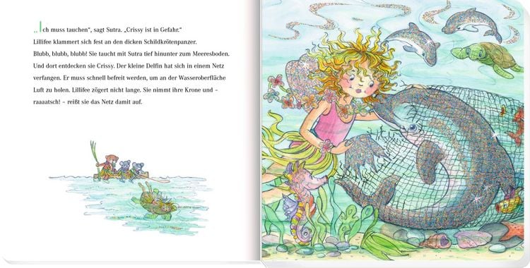 Produktbild: Prinzessin Lillifee und der kleine Delfin (Pappbilderbuch)
