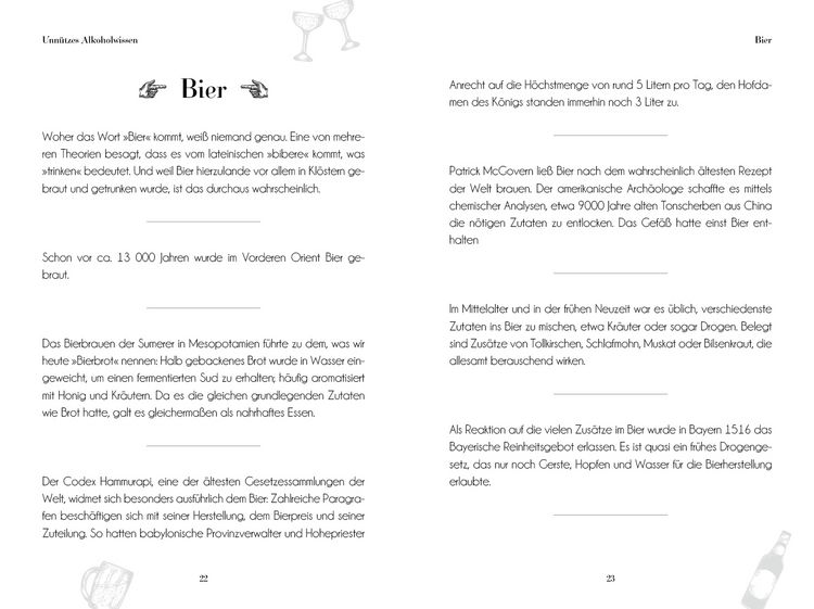 Produktbild: Unn&uuml;tzes Alkoholwissen