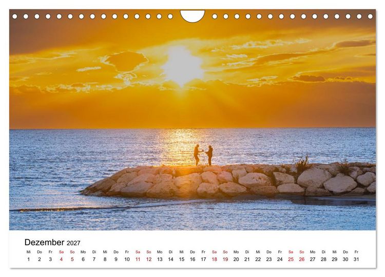 Produktbild: Magische Sonnenunterg&auml;nge (Wandkalender 2027 DIN A4 quer), CALVENDO Monatskalender
