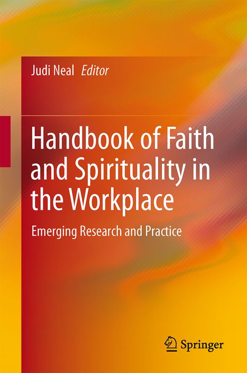 Produktbild: Handbook of Faith and Spirituality in the Workplace