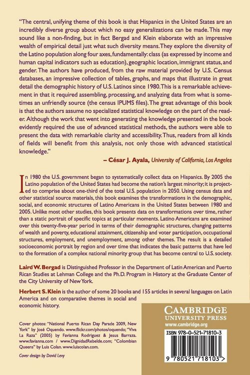 Produktbild: Hispanics in the United States
