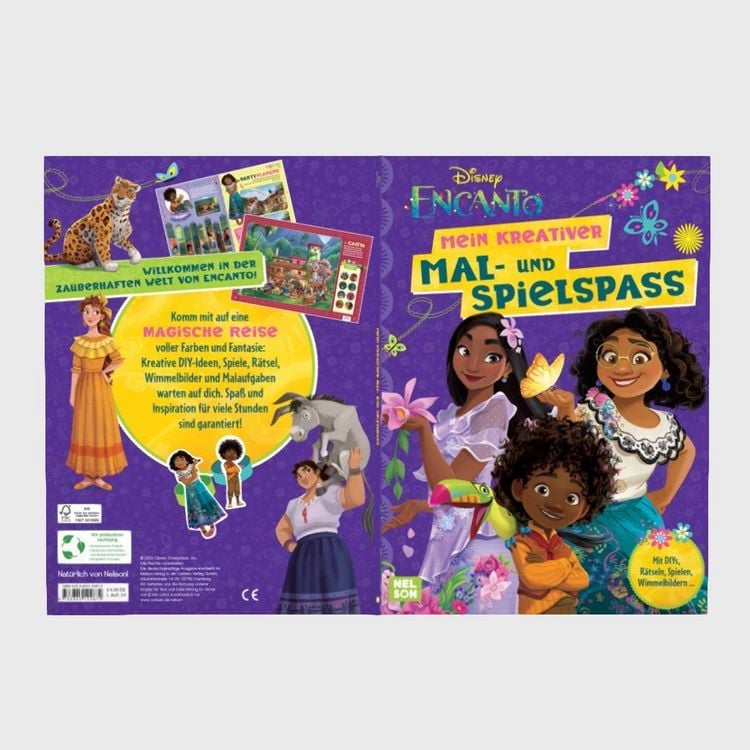 Produktbild: Disney Encanto: Mein kreativer Mal- und Spielspa&szlig;