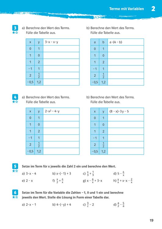 Produktbild: 10-Minuten-Training Mathematik Rechnen mit Termen 7./8. Klasse. Kleine Lernportionen f&uuml;r jeden Tag