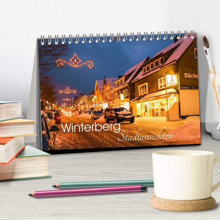 Produktbild: Winterberg - Stadtansichten (Tischkalender 2026 DIN A5 quer), CALVENDO Monatskalender