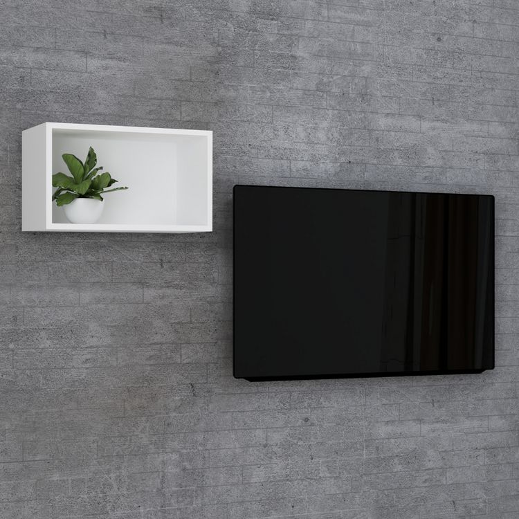 Produktbild: Holz Wandregal H&auml;ngeregal Wandboard Regal Arila S