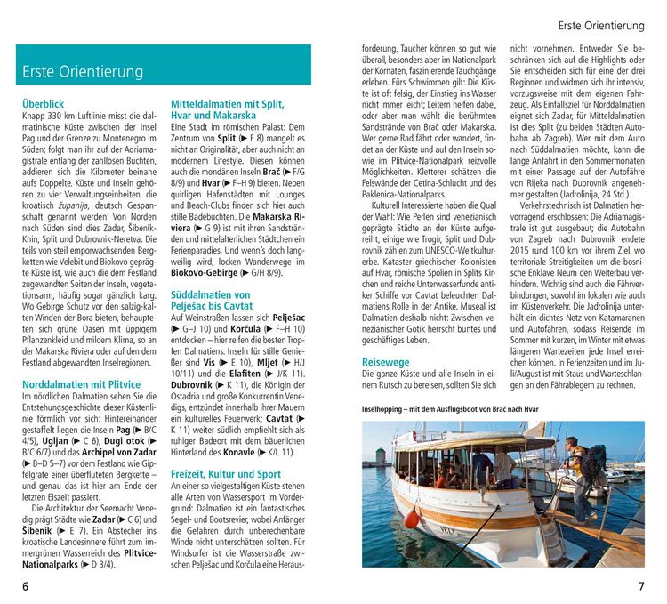 Produktbild: DuMont direkt Reisef&uuml;hrer Kroatische K&uuml;ste / Dalmatien