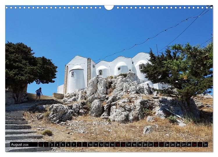 Produktbild: Kl&ouml;ster und Kirchen auf Kreta (Wandkalender 2026 DIN A3 quer), CALVENDO Monatskalender