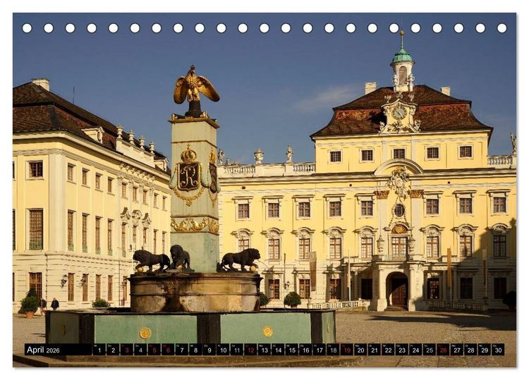 Produktbild: Baden-W&uuml;rttemberg (Tischkalender 2026 DIN A5 quer), CALVENDO Monatskalender