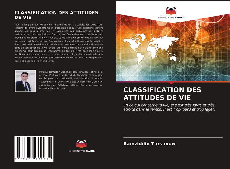 Produktbild: Classification des Attitudes De Vie