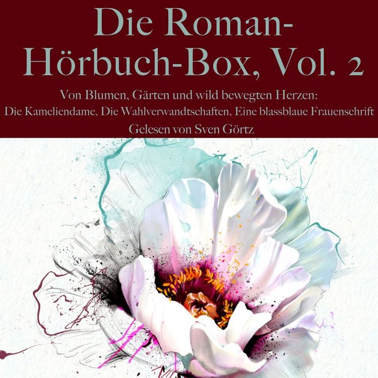 Produktbild: Die Roman-H&ouml;rbuch-Box, Vol. 2: Von Blumen, G&auml;rten und wild bewegten Herzen