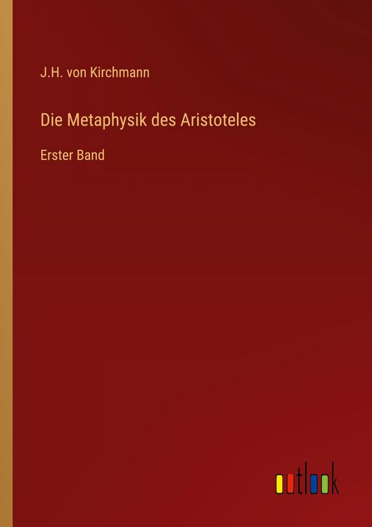 Produktbild: Die Metaphysik des Aristoteles