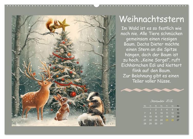 Produktbild: Kleine Tiere - Lustige Abenteuer (Wandkalender 2026 DIN A2 quer), CALVENDO Monatskalender