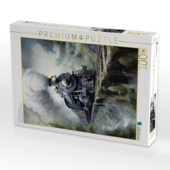 Produktbild: CALVENDO Puzzle Lokomotiven Steampunk | 1000 Teile Lege-Gr&ouml;&szlig;e 64x48cm Foto-Puzzle f&uuml;r gl&uuml;ckliche Stunden