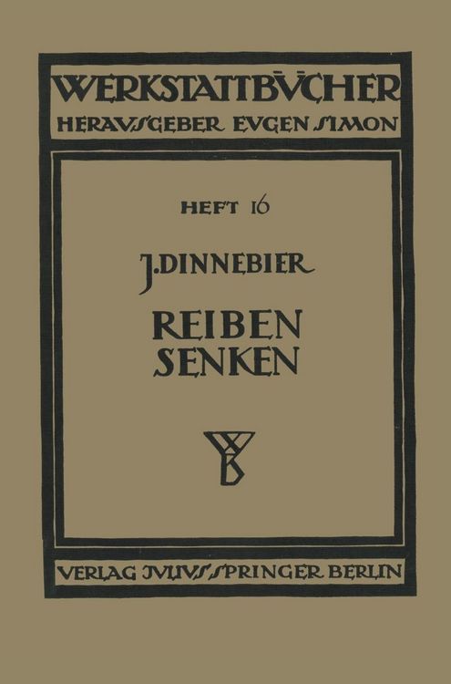 Produktbild: Reiben und Senken