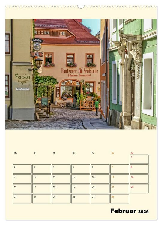 Produktbild: Mein Sachsen (Wandkalender 2026 DIN A2 hoch), CALVENDO Monatskalender
