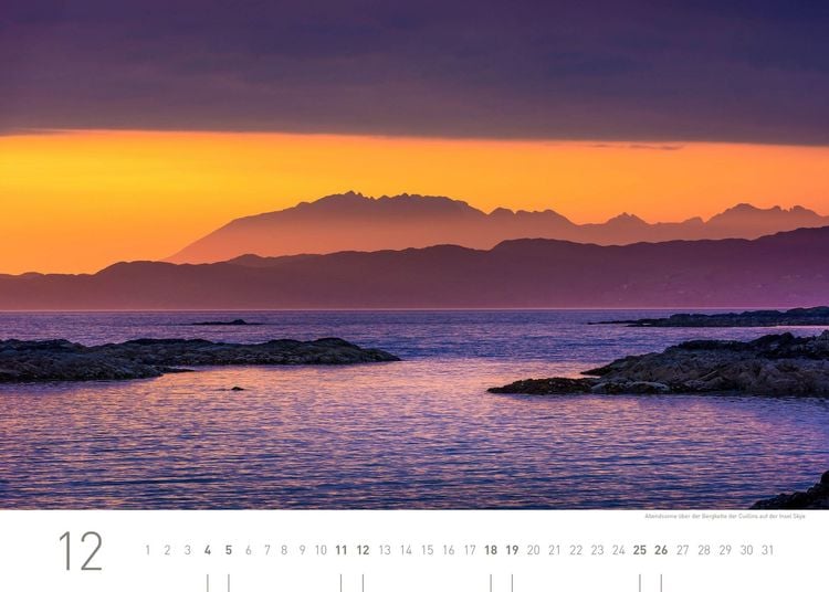 Produktbild: Schottland Exklusivkalender 2027