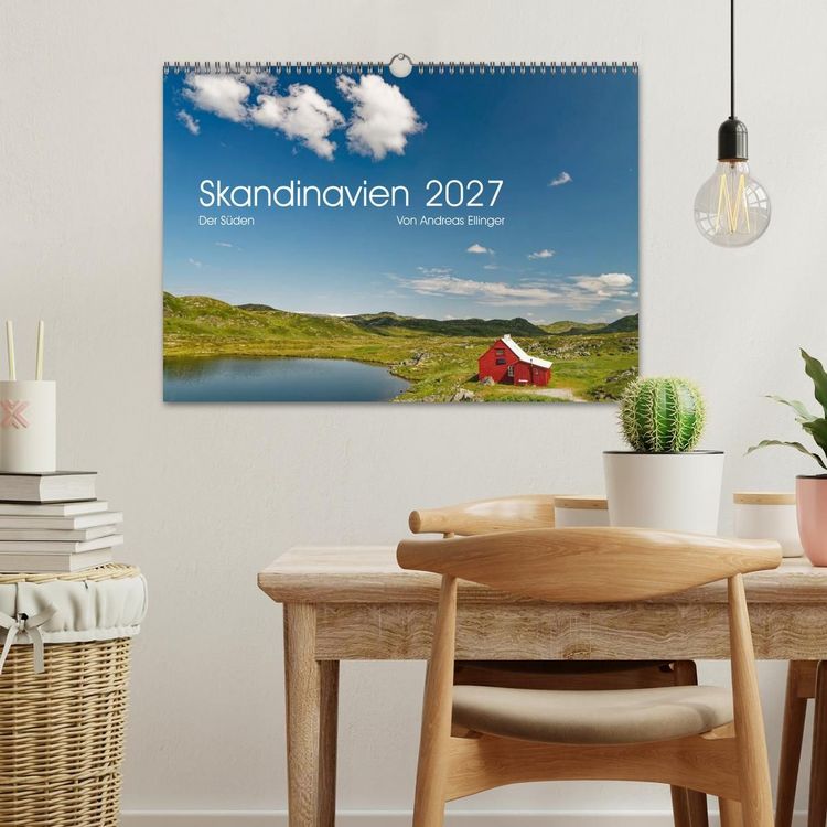 Produktbild: Skandinavien - Der S&uuml;den (Wandkalender 2027 DIN A3 quer), CALVENDO Monatskalender