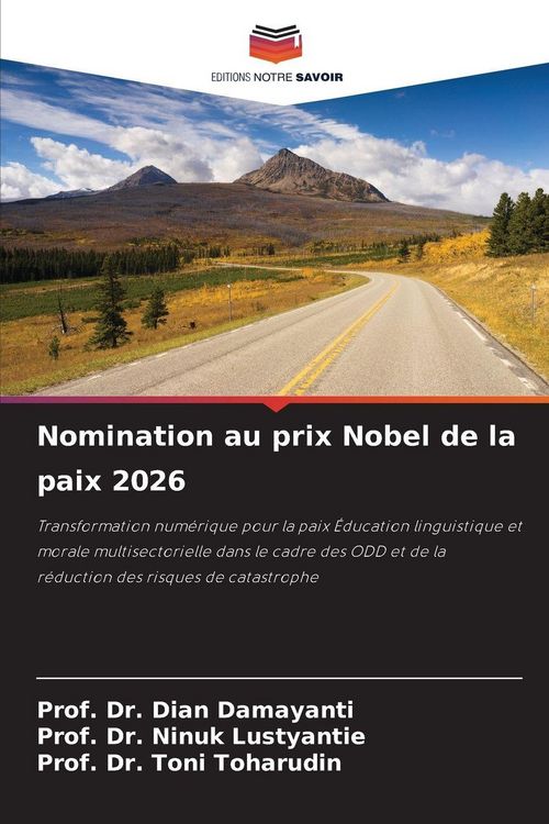 Produktbild: Nomination au prix Nobel de la paix 2026