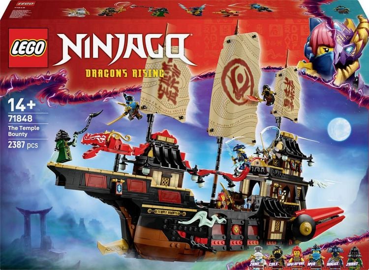 Produktbild: 71848 LEGO® NINJAGO Der Tempel-Flugsegler