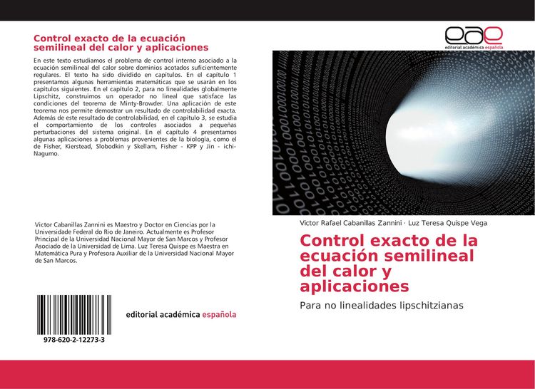 Produktbild: Control exacto de la ecuaci&oacute;n semilineal del calor y aplicaciones