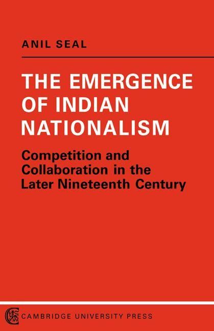 Produktbild: The Emergence of Indian Nationalism