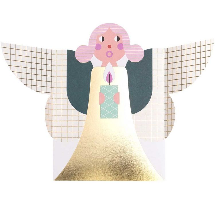 Produktbild: 3D-Karte, Xmas In Air_Petrol/