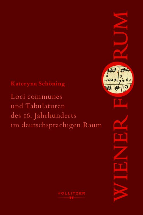 Produktbild: Loci communes und Tabulaturen des 16. Jahrhunderts im deutschsprachigen Raum