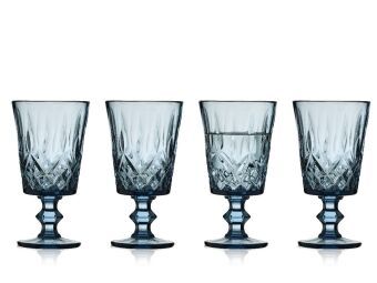 Produktbild: Weinglas Sorrento 30 cl 4 Stck. Blau