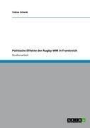 Produktbild: Politische Effekte der Rugby-WM in Frankreich