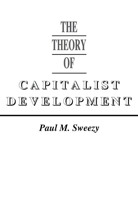 Produktbild: Theory of Capital Development