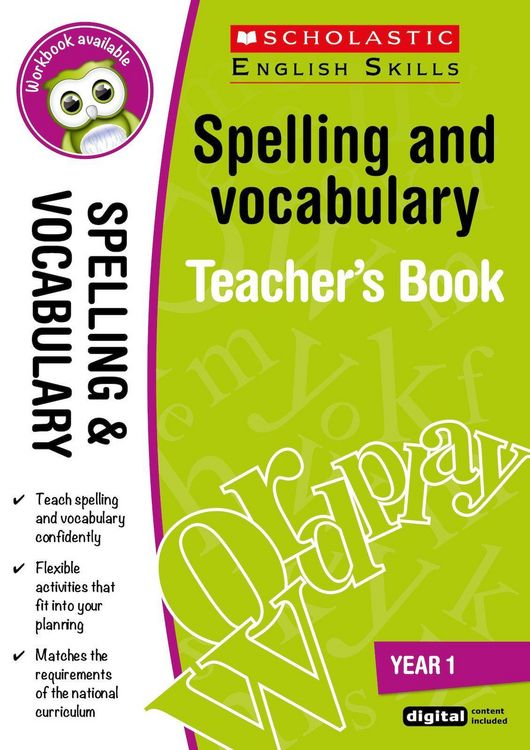Produktbild: Spelling and Vocabulary Teacher's Book (Year 1)