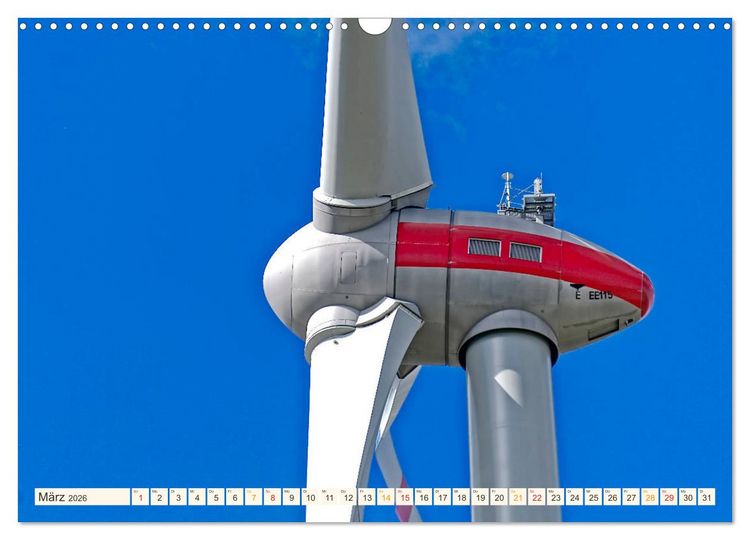 Produktbild: Windrad - Fluch und Segen (Wandkalender 2026 DIN A3 quer), CALVENDO Monatskalender