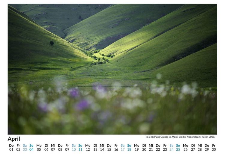 Produktbild: Monti Sibillini Nationalpark in Italien