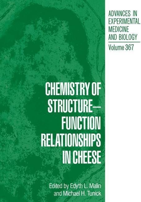 Produktbild: Chemistry of Structure-Function Relationships in Cheese