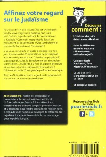 Produktbild: Le juda&iuml;sme pour les nuls