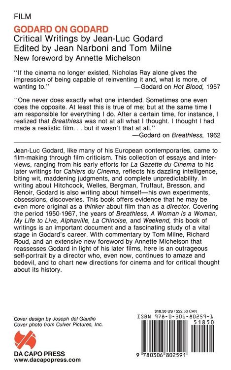 Produktbild: Godard on Godard