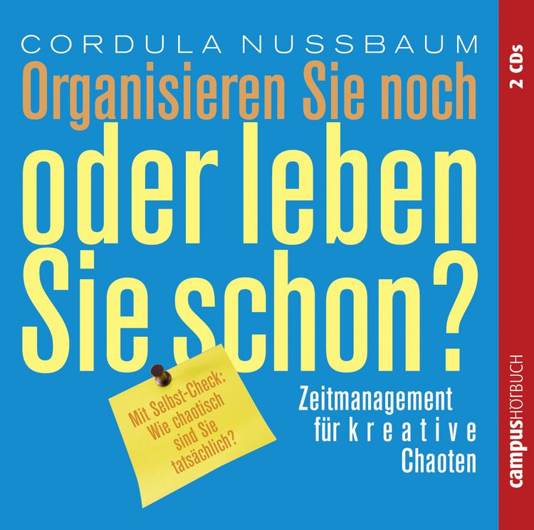 Produktbild: Organisieren Sie noch oder leben Sie schon?