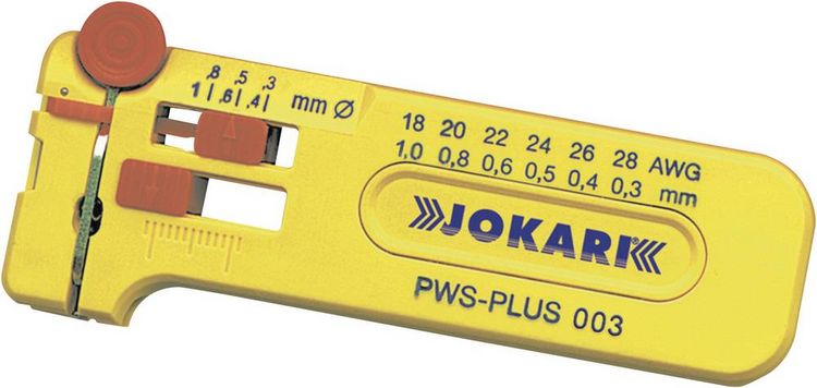 Produktbild: Jokari 40026 PWS-PLUS 003 Drahtabisolierer Geeignet f&uuml;r PVC-Dr&auml;hte, PTFE-Dr&auml;hte 0.1 mm (max)