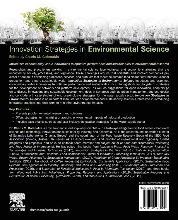 Produktbild: Innovation Strategies in Environmental Science