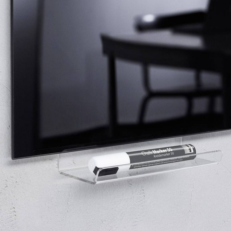 Produktbild: SIGEL Stifteschale f&uuml;r Glas-Magnetboards Artverum, 170 x 75 x 70 mm