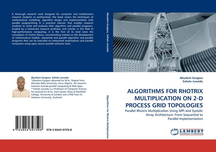 Produktbild: Algorithms For Rhotrix Multiplication On 2-D Process Grid Topologies