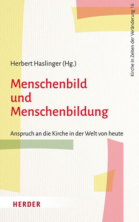 Produktbild: Menschenbild und Menschenbildung