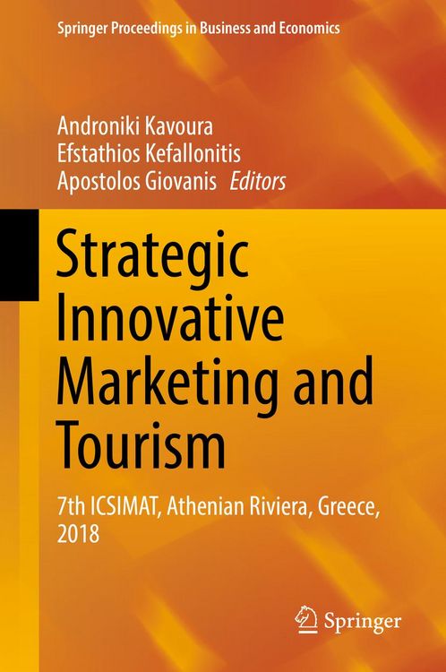 Produktbild: Strategic Innovative Marketing and Tourism