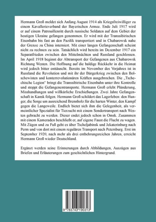 Produktbild: In Sibirien kriegsgefangen